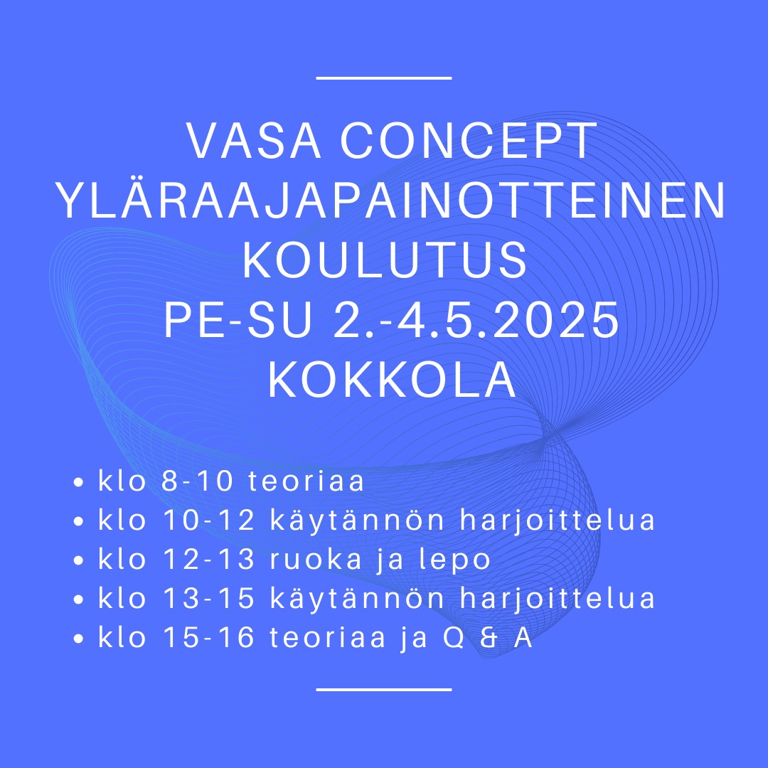 Vasa Consept yläraajapainotteinen koulutus